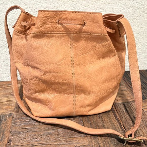 J. Jill Leather Bucket Shoulder Bag - Picture 8 of 10